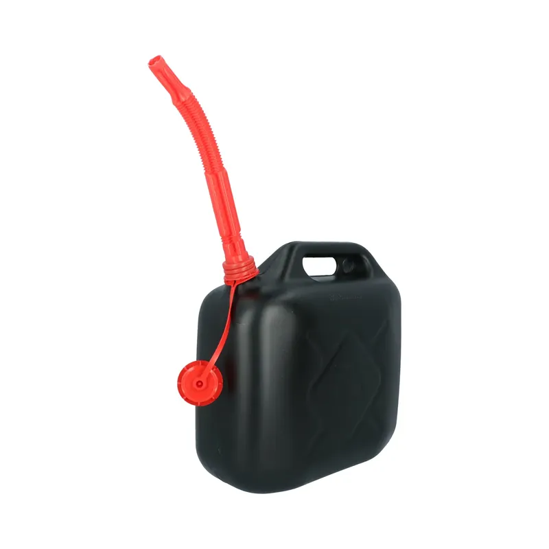 Betrouwbaar Carpoint jerrycan kunststof zwart/rood 10L