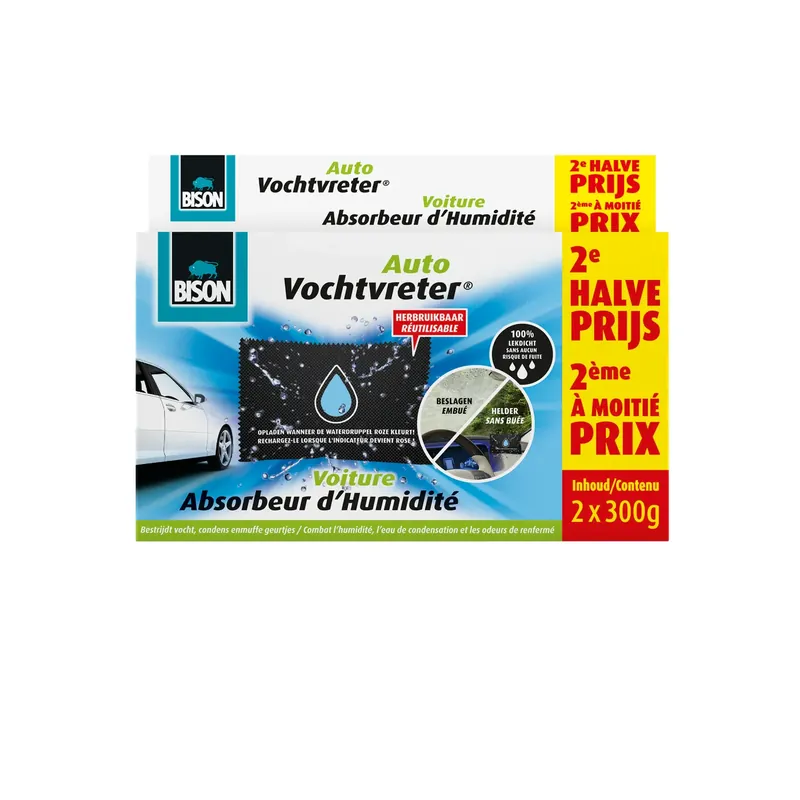 Bison Vochtvreter® Auto 300g 2 pcs Korting