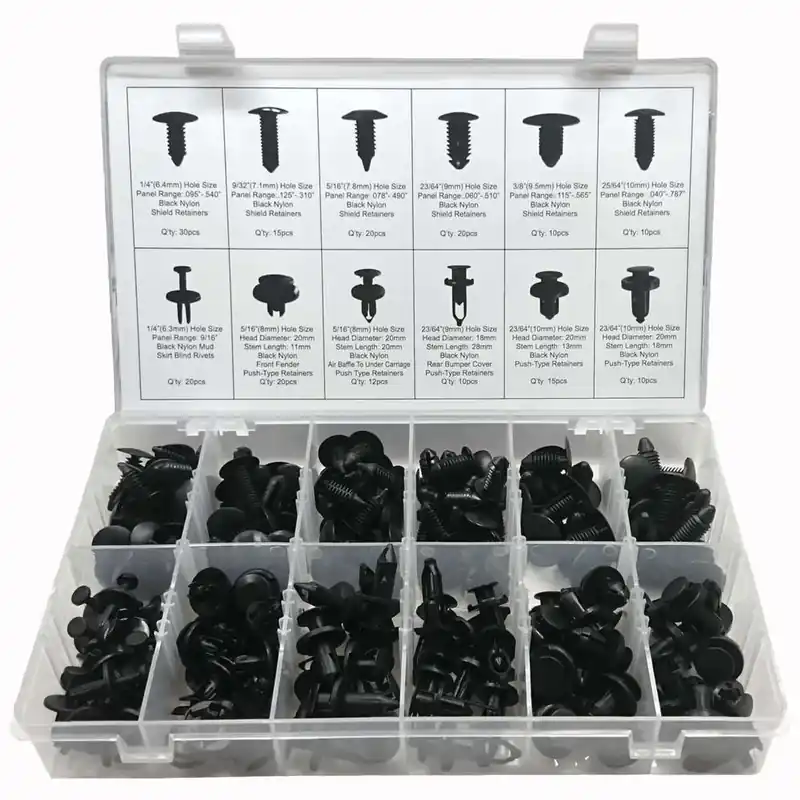 Rechtstreeks Van De Fabrikant Weber Tools Assortiment Bekleding Clips (192 St) (fd-0010)