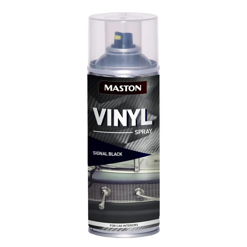 Koop Vandaag Maston Vinyl Spray - Zijdeglans - Signaalzwart - Ral 9004 - Spuitverf - 400 Ml - Spuitbus Verf