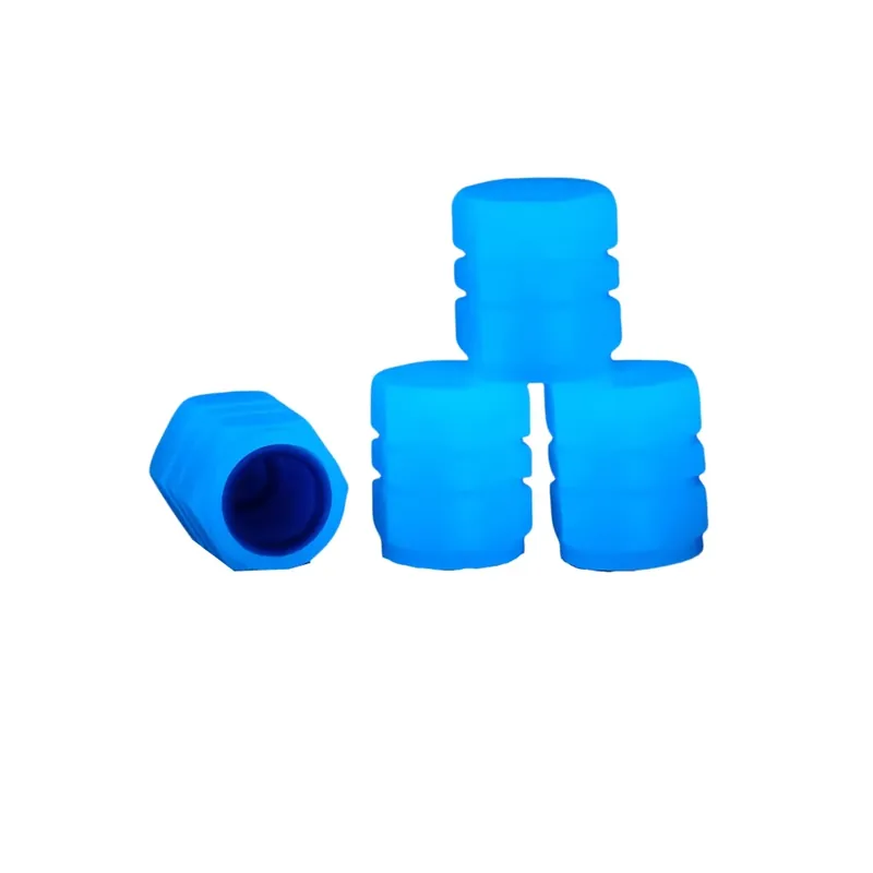 Korting MCBOSON Lichtgevende Ventielkern - Blauwe - 4-pack