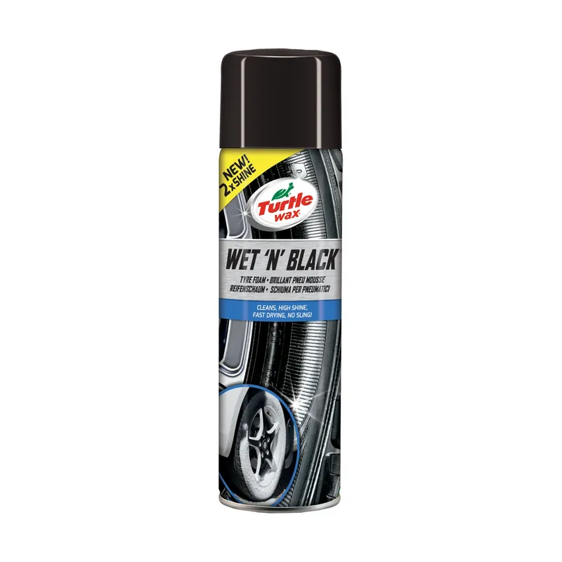 Turtle wax bandenreiniger Wet n Black 500ml Snelle Levering