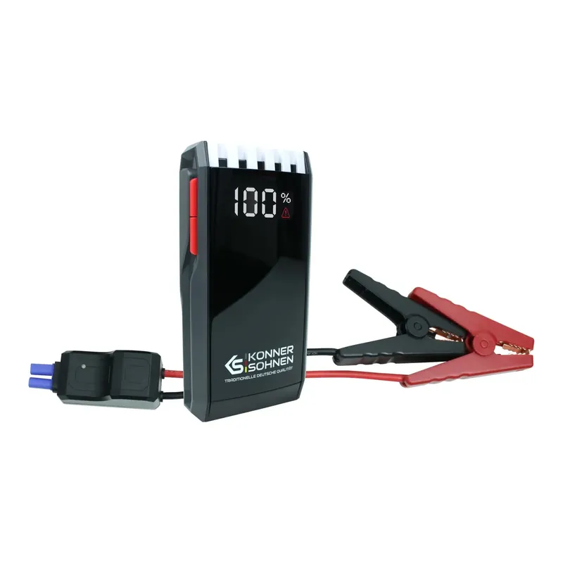 Könner & Söhnen Jumpstarter KS JS-1000 12000 mAh USB-uitgang 5V/3A, 5V/2A Voordeelprijs