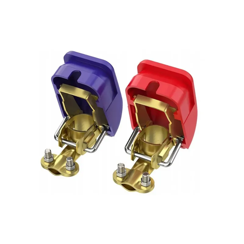 Trendy Satra Accupoolklem Set Puls En Min Met Snelsluiting Easy Click (s-bc800a)