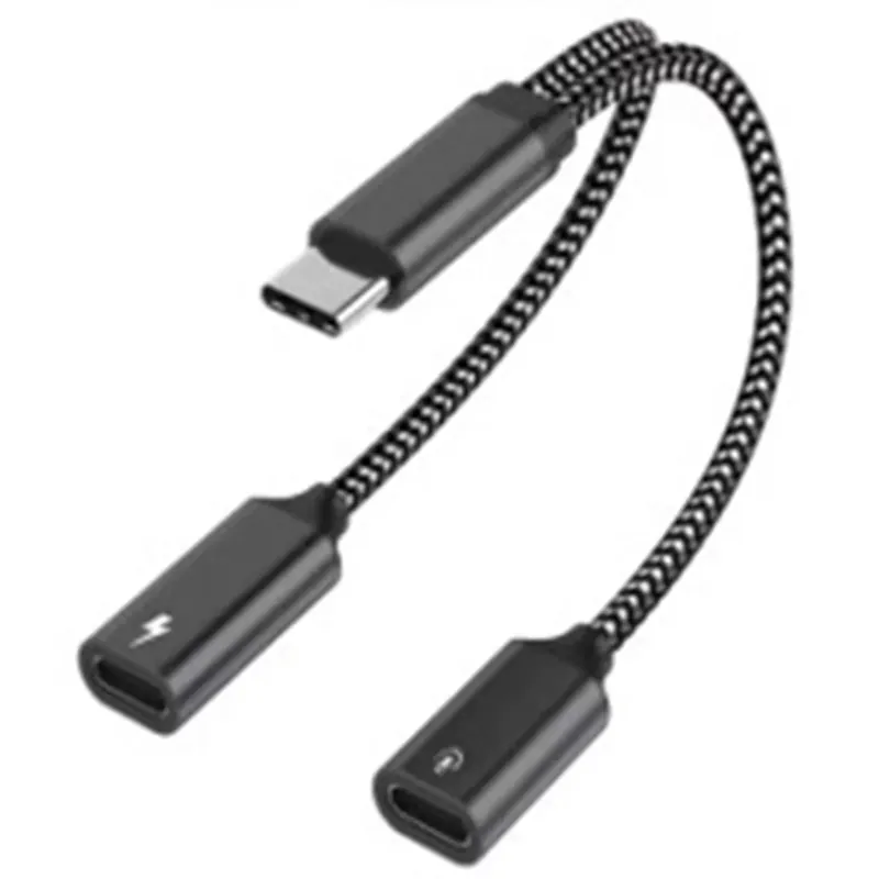 Seizoensaanbieding Carpoint 2 in 1 Adapter USB-C > 2X USB-C Splitter