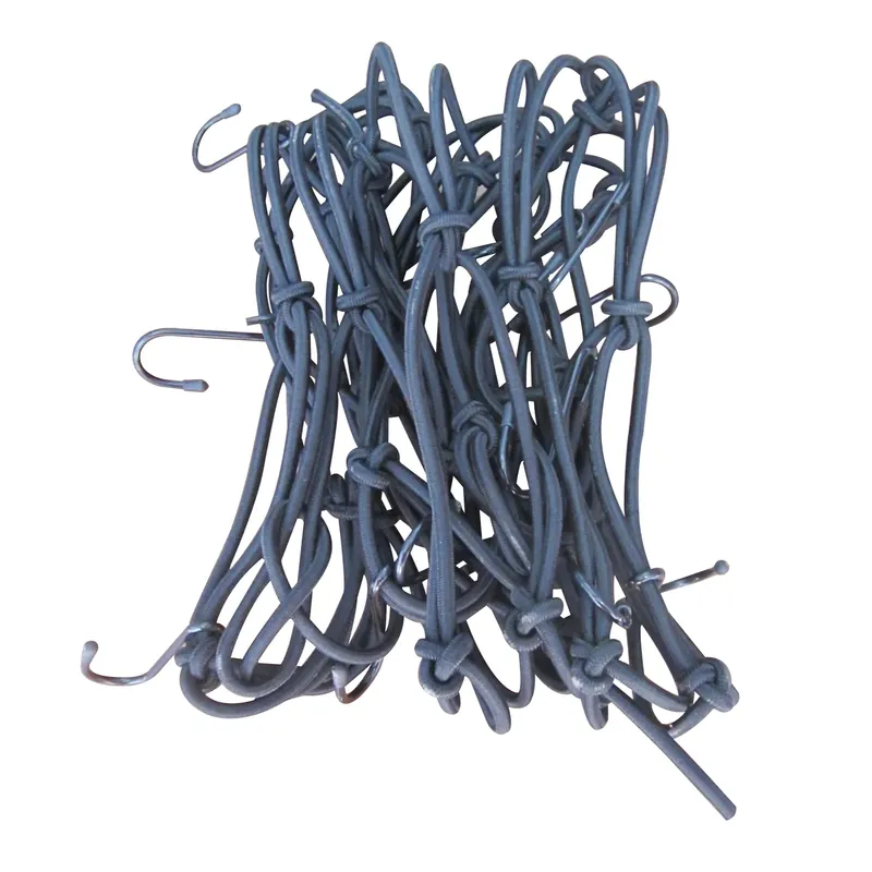 Limited Edition Sencys cargonet elastiek met haken 75x75cm