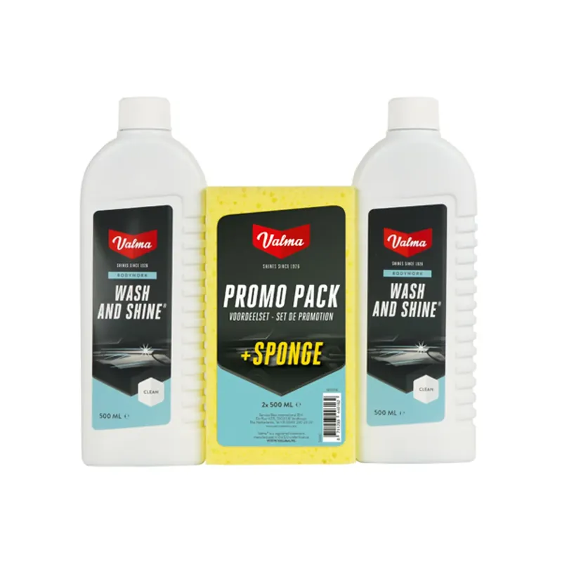 Valma Wash and Shine S05G + spons 500ml Ambachtelijk
