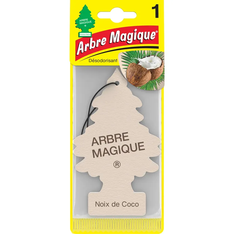 Arbre Magique luchtverfrisser Wonderboom Cocos Hoge Kwaliteit