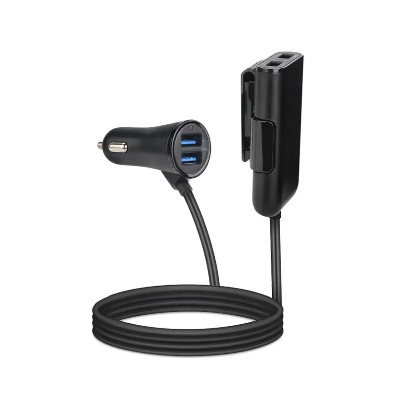 Celly autolader 4 USB-poorten 1,6m Beperkte Voorraad