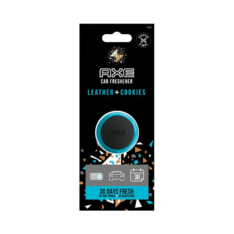 Goedkoop Axe luchtverfrisser mini vent Leather & cookies