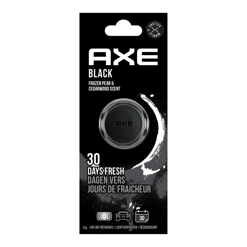 Axe luchtverfrisser mini vent Black Beperkte Voorraad