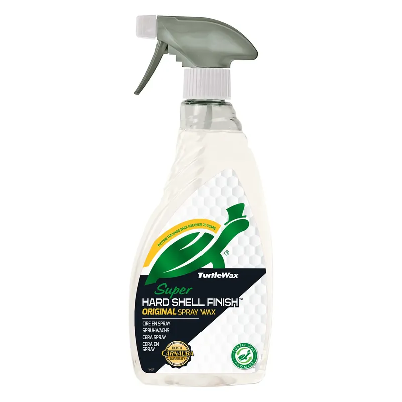 Turtle Wax originele spray wax Super Hard Shell Finish 500ml Aanbieding