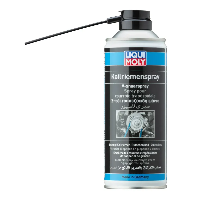 Dagaanbieding Liqui Moly V-snaarspray 400 Ml Verhelpt Piepen En Voorkomt Veroudering (lm-1841*)
