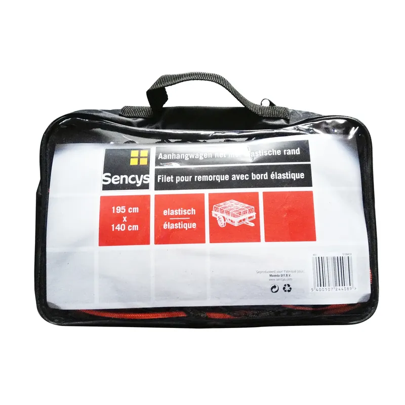 Topkwaliteit Sencys aanhangwagennet elastisch 140x195cm