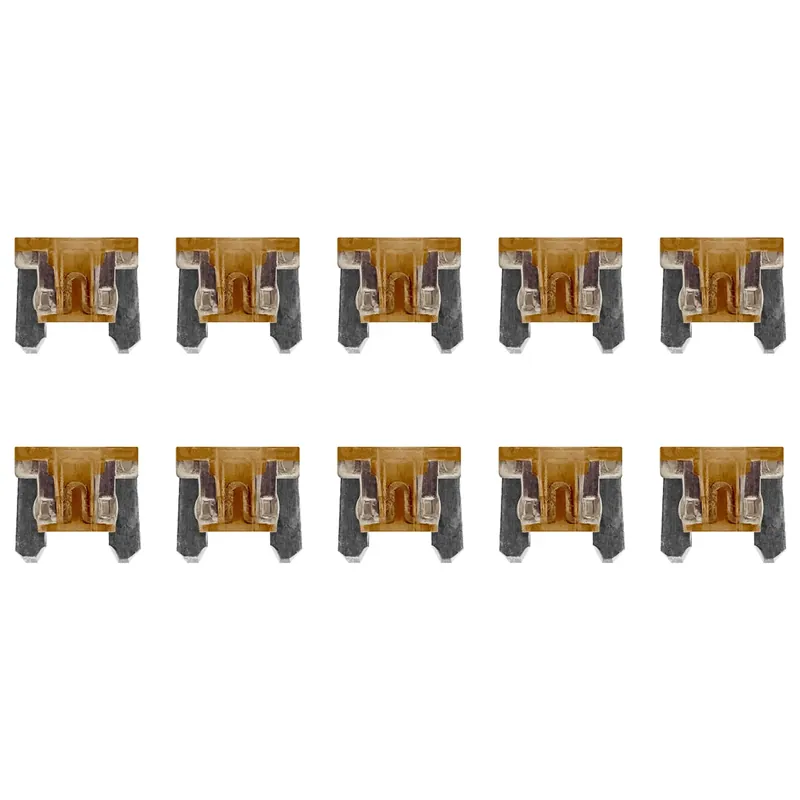 Ambachtelijk Proride Steekzekeringen Micro 5a - Oranje - Geschikt Voor Auto, Boot En Camper - 10 Stuks