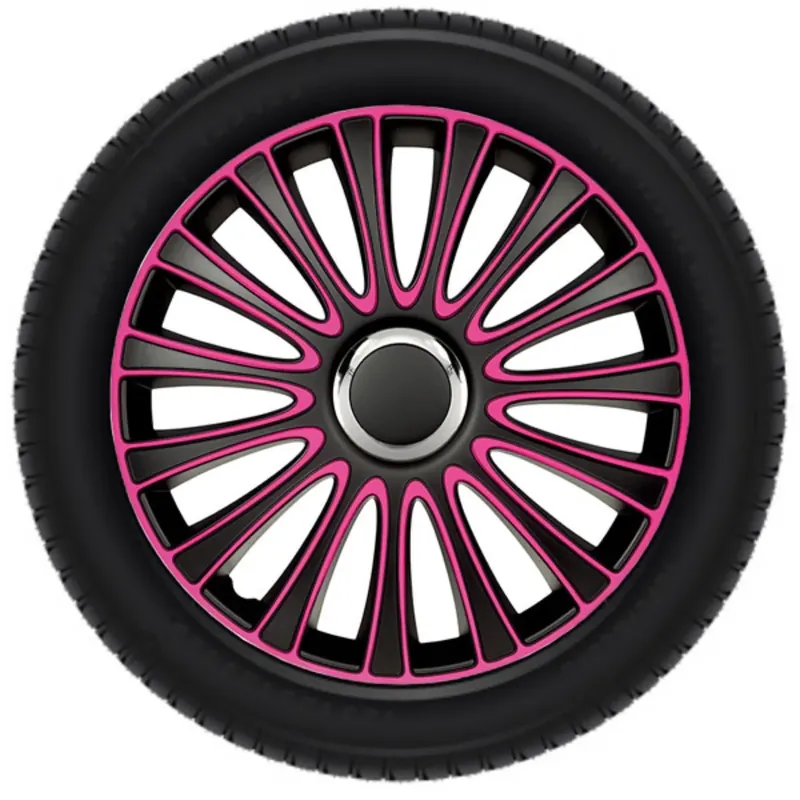 Topkwaliteit Wieldoppen Set - 13 Inch - 530 - Roze