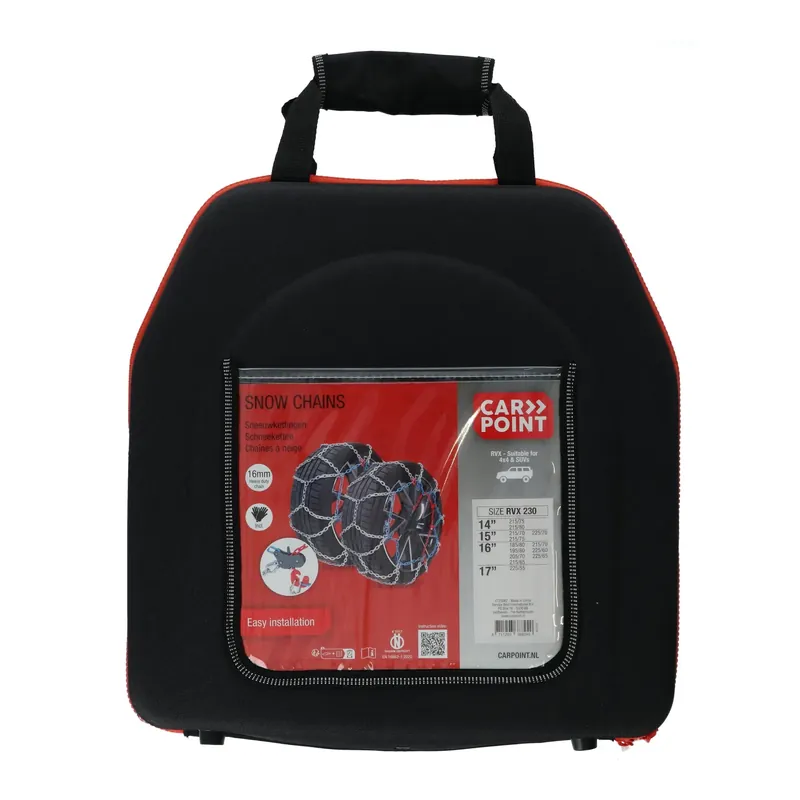 Aanbieding Carpoint Sneeuwkettingen Rvx-230 16mm