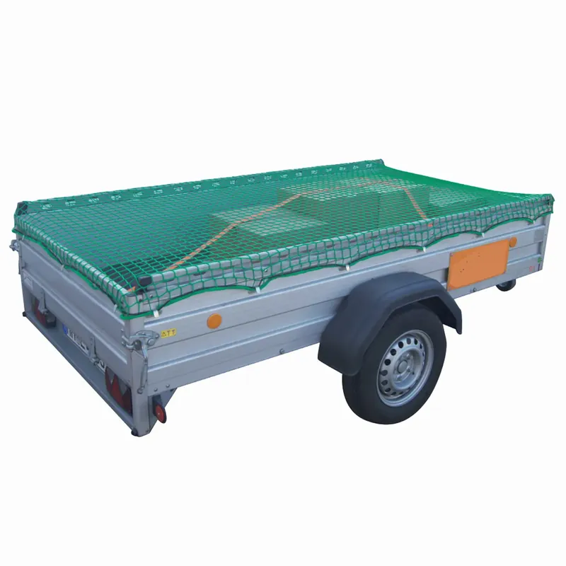 Aanhangernet Met Elastisch Koord - 200 X 300 Cm - Groen Limited Edition