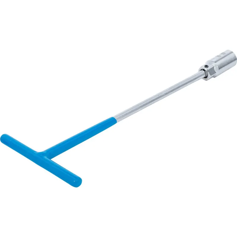 Bgs Bougiesleutel Met T-greep, Kogelscharnier 21 Mm Alleen Vandaag