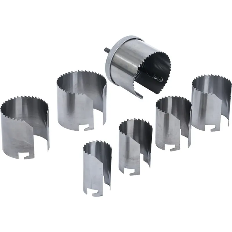 Bgs Gatzaagset Ø 26 - 63 Mm Diepte 43 Mm 7 Delig Gratis Retour