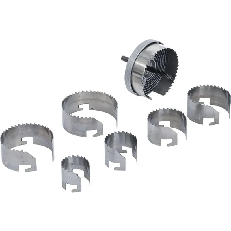 Bgs Gatzaagset Ø 26 - 63 Mm Diepte 25 Mm 7 Delig Nieuwe Collectie