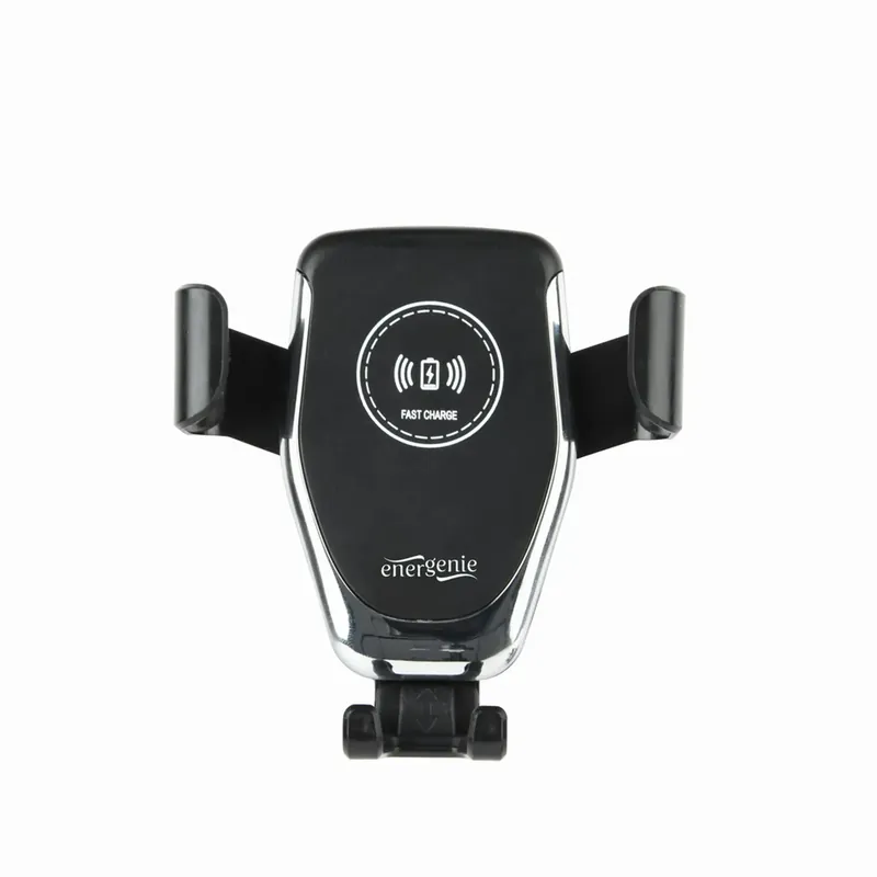 EnerGenie - Smartphone autohouder met draadloze snellader, 10 W Tijdelijk Beschikbaar