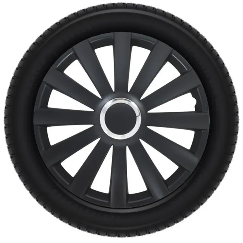 Wieldoppen Set - 15 Inch - Spyder Zwart Budget