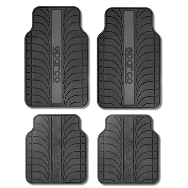 Uitverkoop Automatten Set Sparco Rubber - Grijs