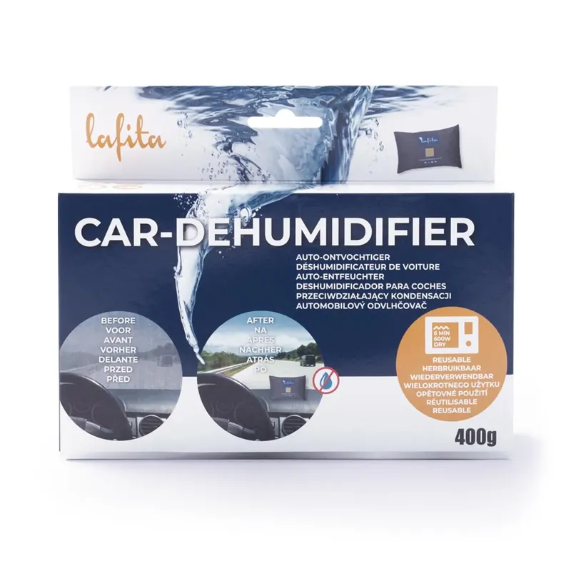 Lafita Luchtontvochtiger 400 Gr - Set Van 2 Stuks - Auto Groothandel