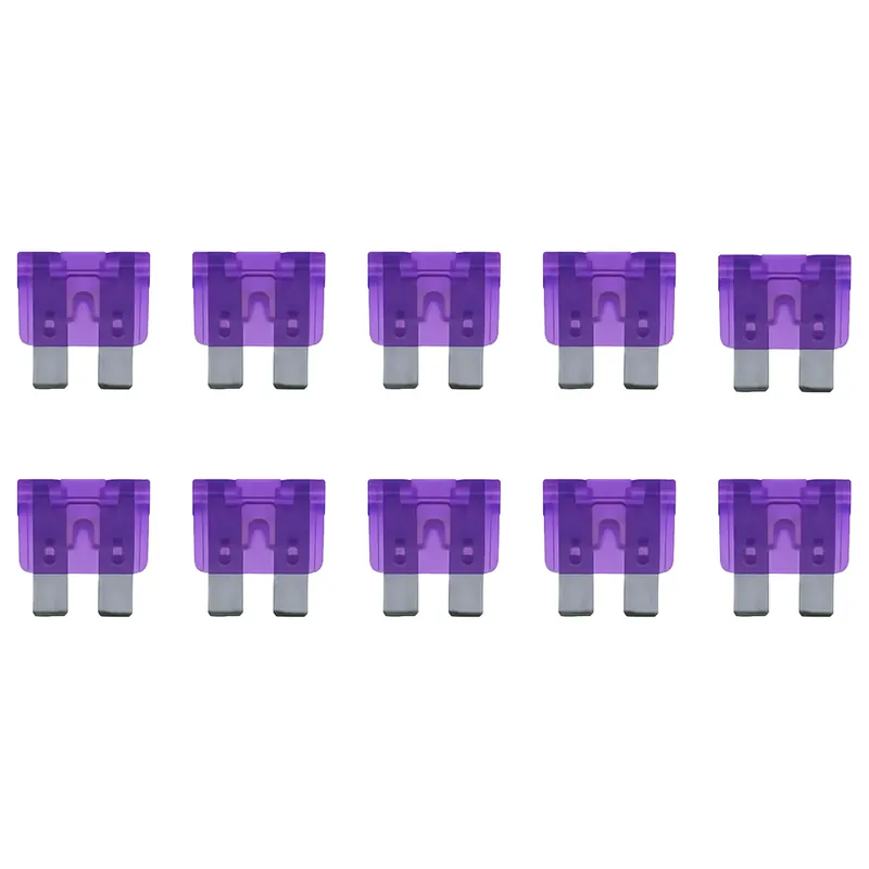 Shop Nu Standaard Steekzekeringen - 35a 32v - Paars - Geschikt Voor Auto/camper/boot - Per 10 Stuk(s)