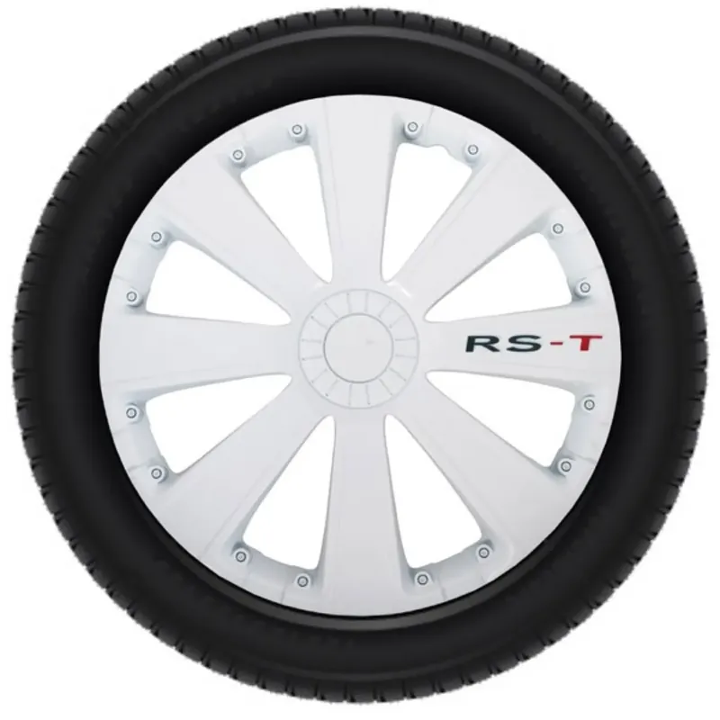 Voordeelprijs Wieldoppen Set - 13 Inch - Rs-t Wit