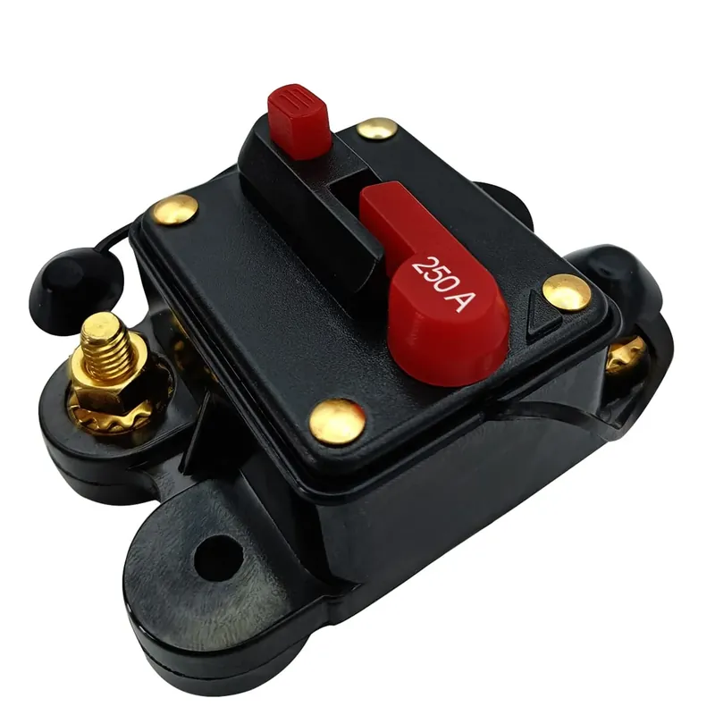 Proride Automatische Zekering 250a - 12v/48v Dc - Spatwaterdicht - Stroomonderbreker Voor Voertuigen Alleen Vandaag