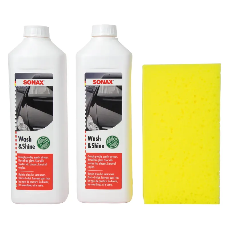 Rechtstreeks Van De Fabrikant Sonax 03147410 Wash & Shine Shampooset