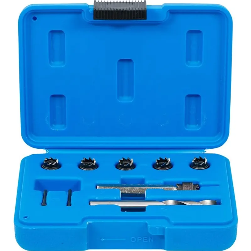 Origineel Bgs Puntlasboor / Freesset 10 Delig