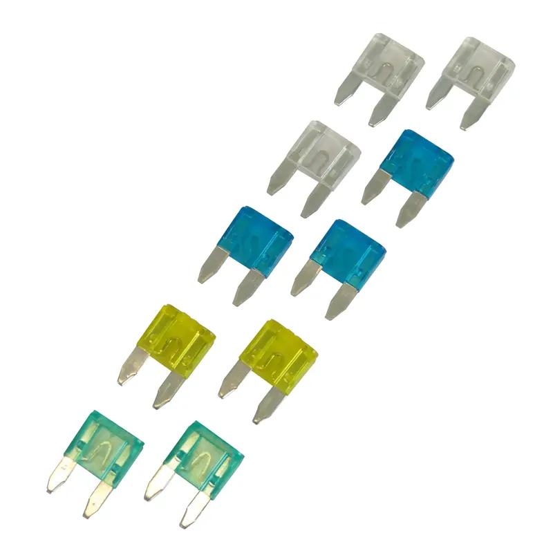 Professioneel Carpoint Mini Steekzekering Assortiment 15-30a 10 Stuks