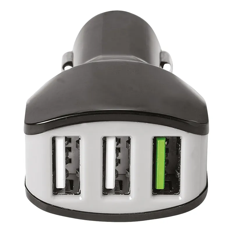 Celly Autolader 3 Usb 4.4a Zwart Tijdelijk Beschikbaar