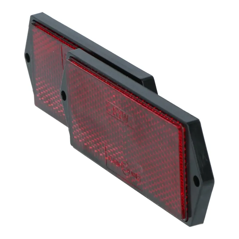 Carpoint Reflector Rood 104x40mm 2 Stuks Hoge Kwaliteit