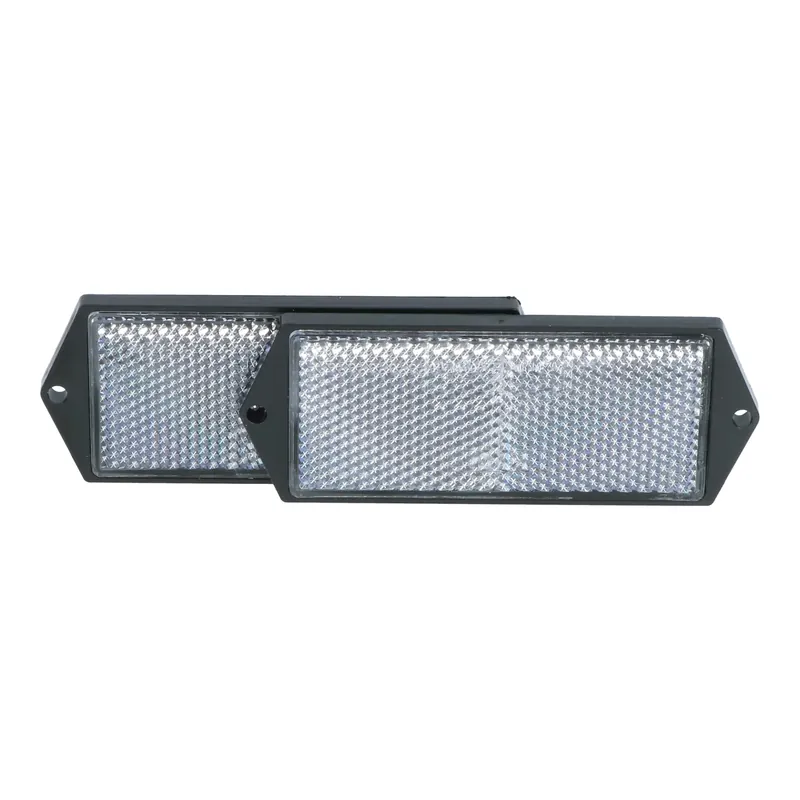 Carpoint Reflector Wit 104x40mm 2 Stuks Betrouwbaar
