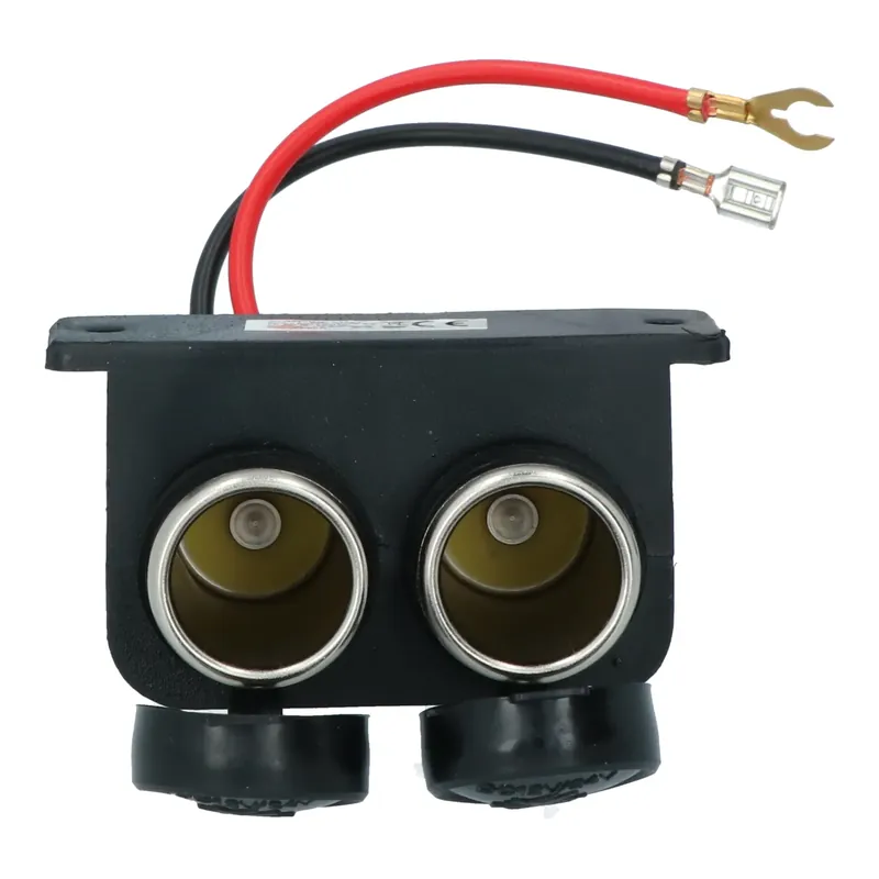 Carpoint 2-weg Opbouw Stekkerdoos 2x12/24v Weekendaanbieding