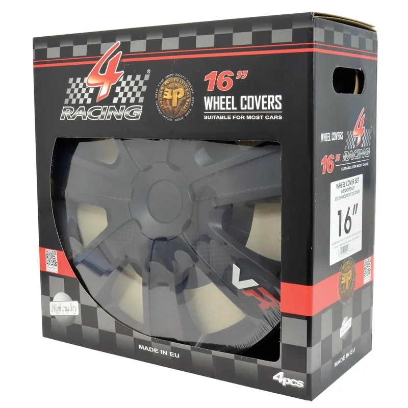 Gereduceerde Prijs Gorecki Wieldoppenset Vr Carbon 16" Zwart