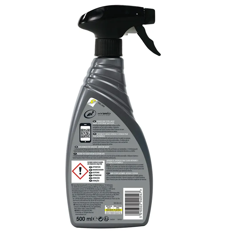 Lage Kosten Turtle Wax 54054 Hs Fabric Cleaner 500ml