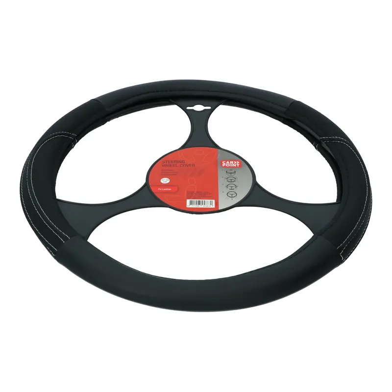 Carpoint Stuurhoes Pu Leer Zwart 37-39cm Koop Online