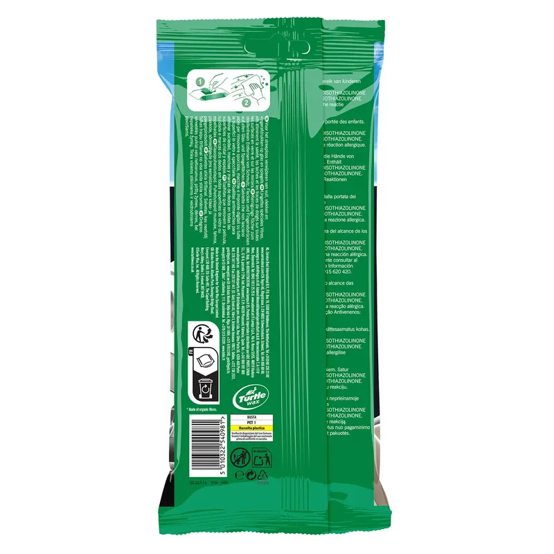 Exclusieve Aanbieding Turtle Wax 54098 Clear Vue Glasreinigingsdoekjes 24 Stuks