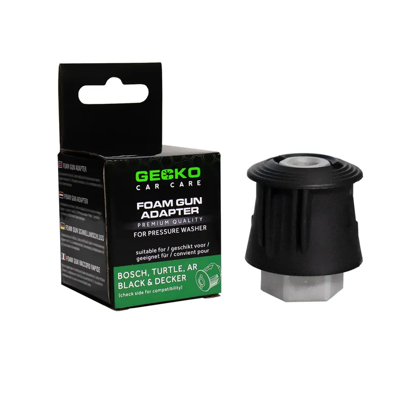 Gecko Foam Gun Adapter Bosch/turtle/ar*/b&d Gratis Retour