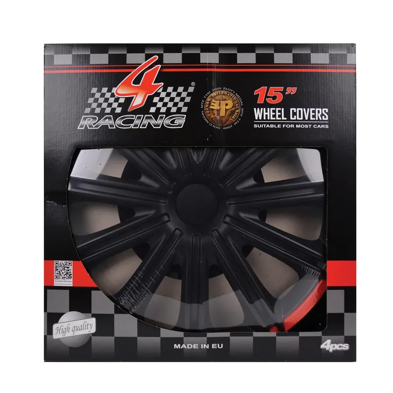 Uitverkoop Gorecki Wieldoppenset Nero R 15"