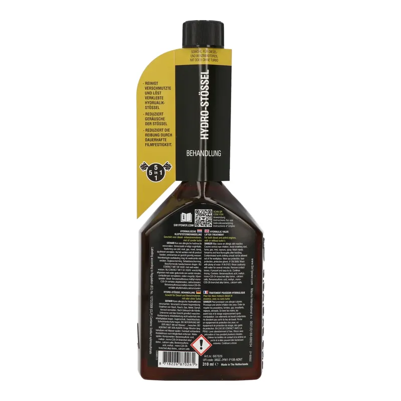 5in1 Hydraulische Klepstoot Reiniger 310ml Handgemaakt