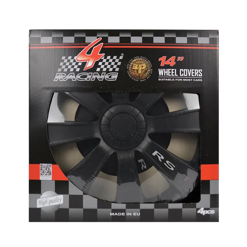 Gorecki Wieldoppenset Rs-t 14" Zwart Favoriet