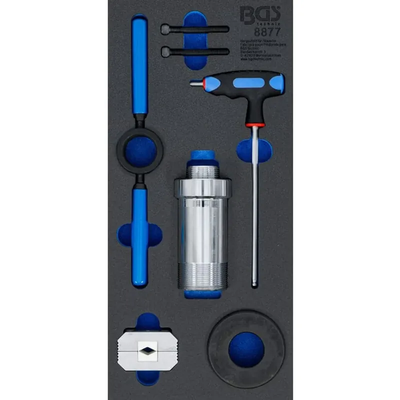 In De Mode Bgs Schokdemper-gereedschapset Voor Schokdempers Met Trekaanslagveer 8 Delig