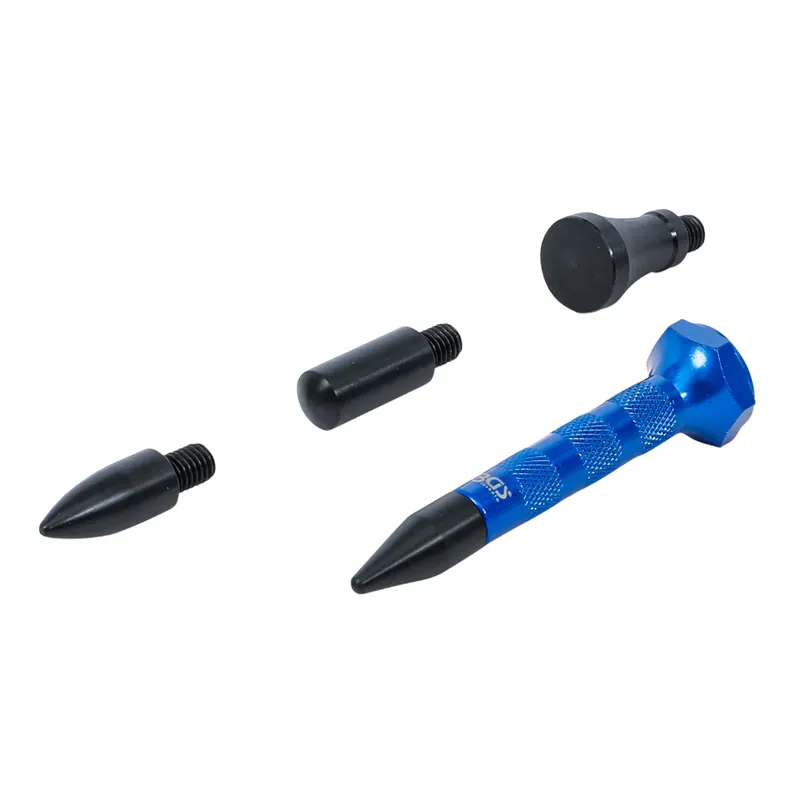 Voordeelprijs Bgs Uzs Aluminium Uitdeukpen / Uitdeukstift Met Verwisselbare Koppen (bgs-9155)