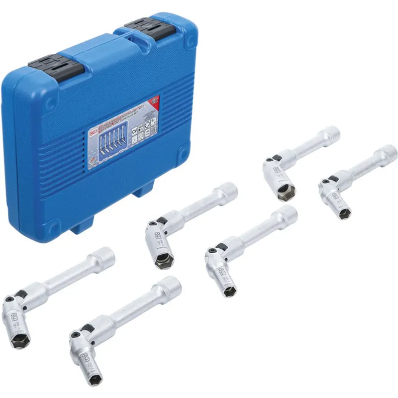 Flitsaanbieding Bgs Universele Bougie Gewrichtssleutel-set 3/8" 8 - 16 Mm 6 Delig